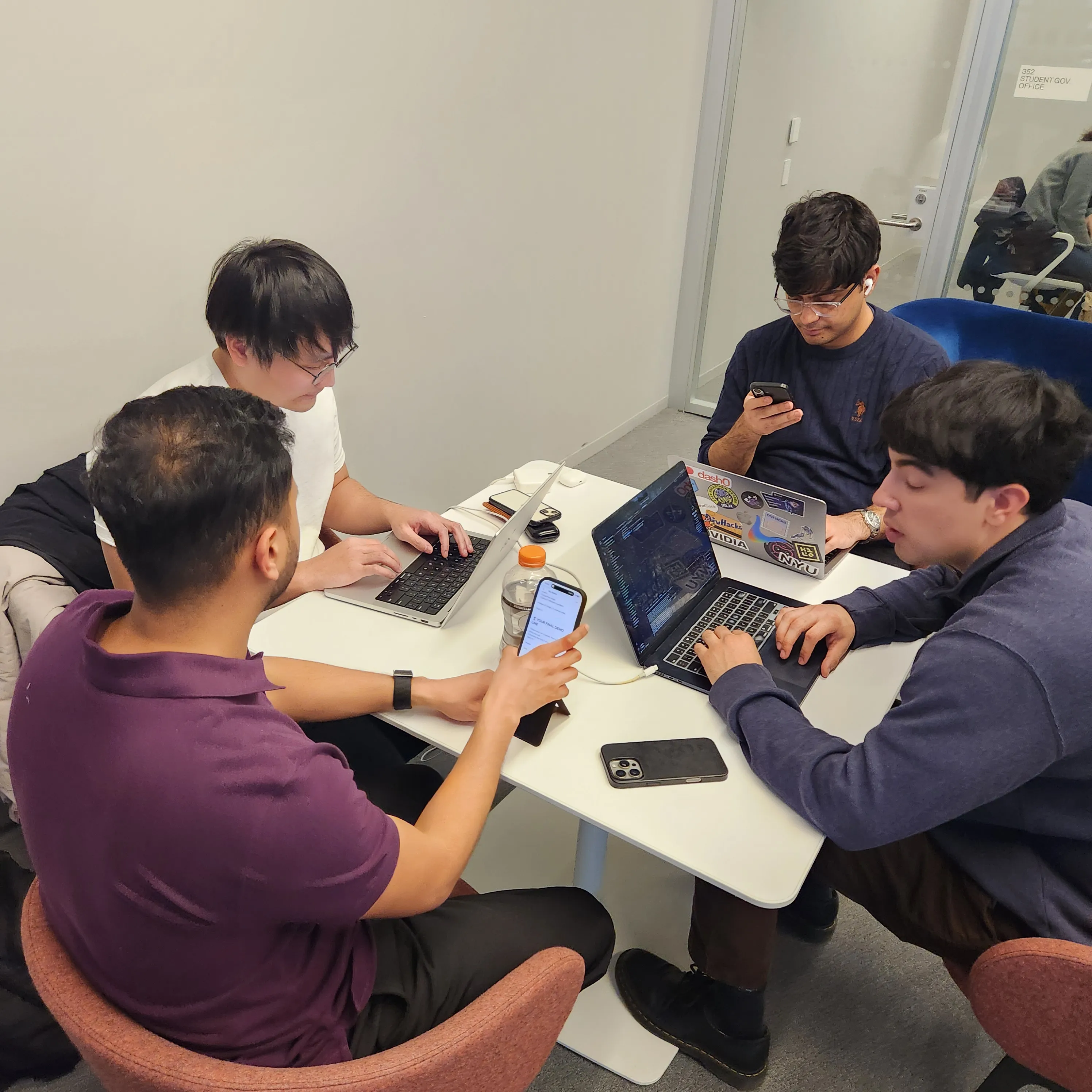 Mentoring session with sponsor engineer
