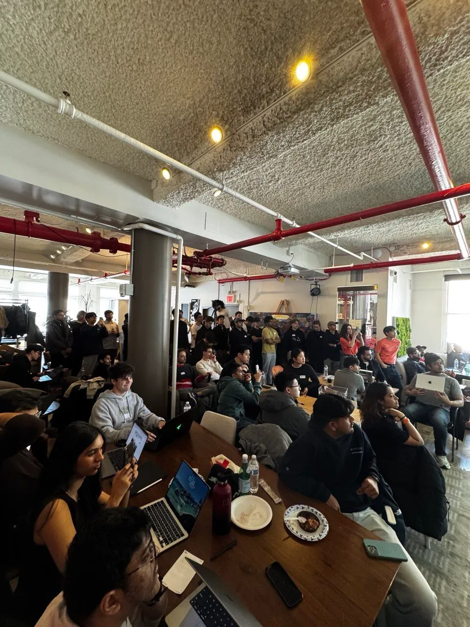Hundreds of builders packed into the NYC venue