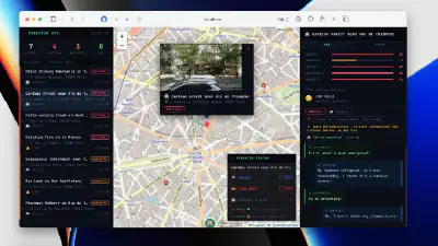 Dispatch Ops — an AI emergency dispatch system combining real-time map data with Mistral-powered triage.